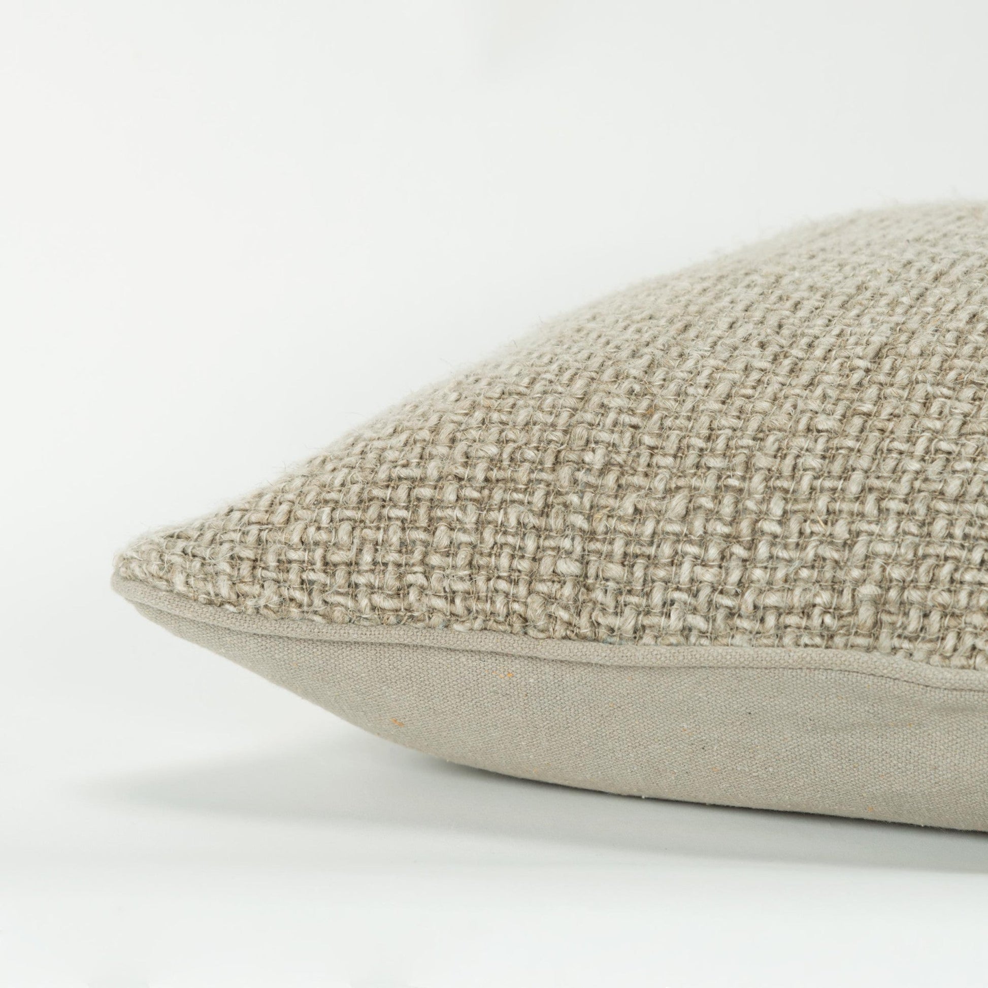 20" Natural Cotton Blend Pillow FurniFindUSA