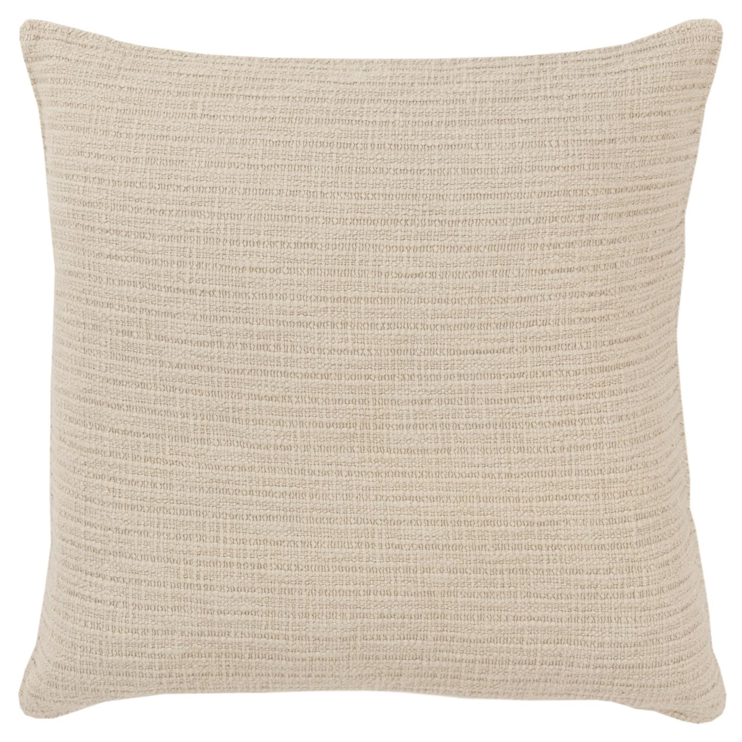 22" Natural Striped Cotton Throw Pillow FurniFindUSA
