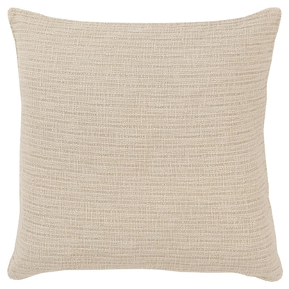 22" Natural Striped Cotton Throw Pillow FurniFindUSA