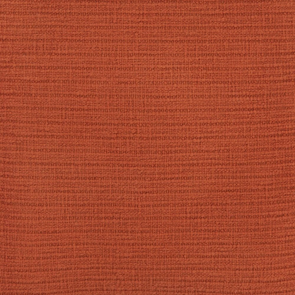 22" Orange Striped Cotton Throw Pillow — view 3