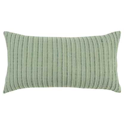 14" X 14" Green Cotton Blend Pillow FurniFindUSA