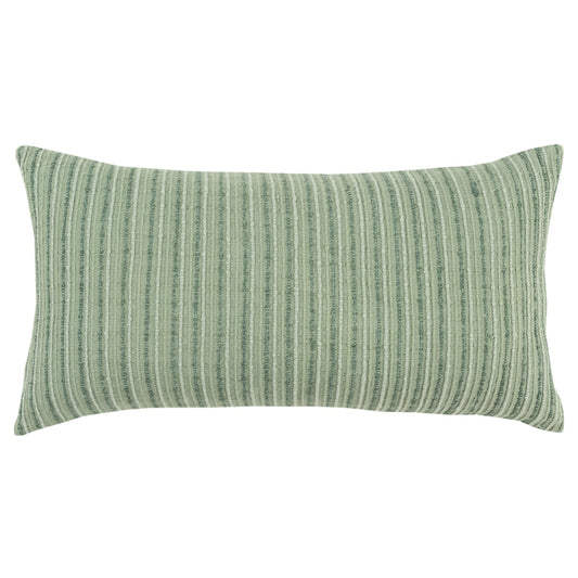 14" X 14" Green Cotton Blend Pillow FurniFindUSA