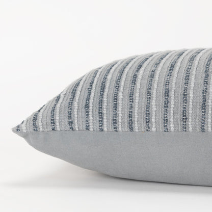 14" X 14" Gray Cotton Blend Pillow FurniFindUSA