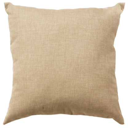 22" Beige Throw Pillow FurniFindUSA