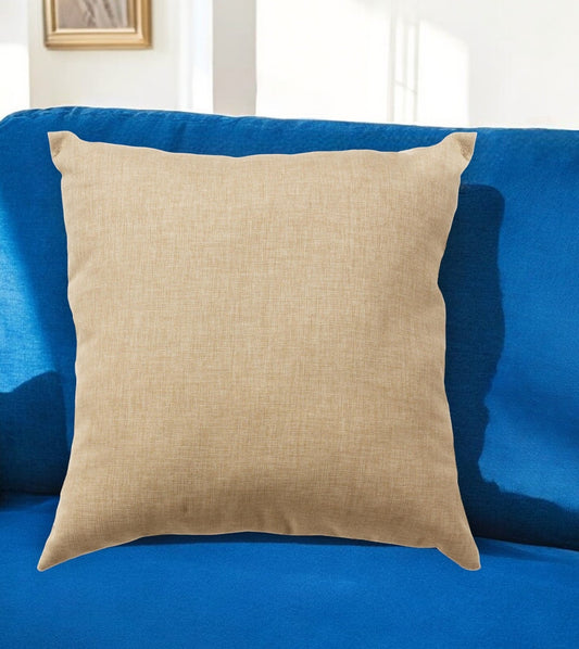 22" Beige Throw Pillow FurniFindUSA