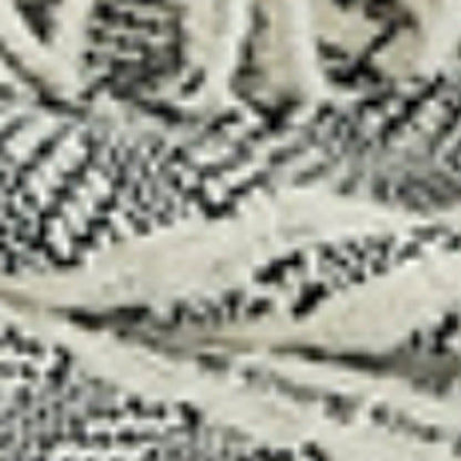 Black Woven 100% Cotton Throw Blanket HomeRoots