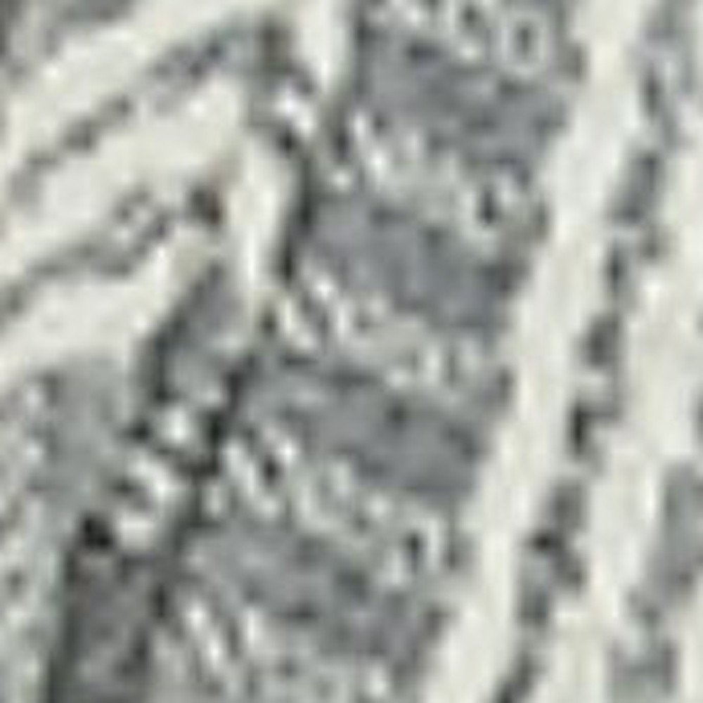 Black Woven 100% Cotton Throw Blanket HomeRoots