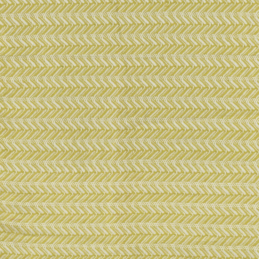50" X 60" Green Cotton Woven Chevron Throw Blanket with Fringe HomeRoots