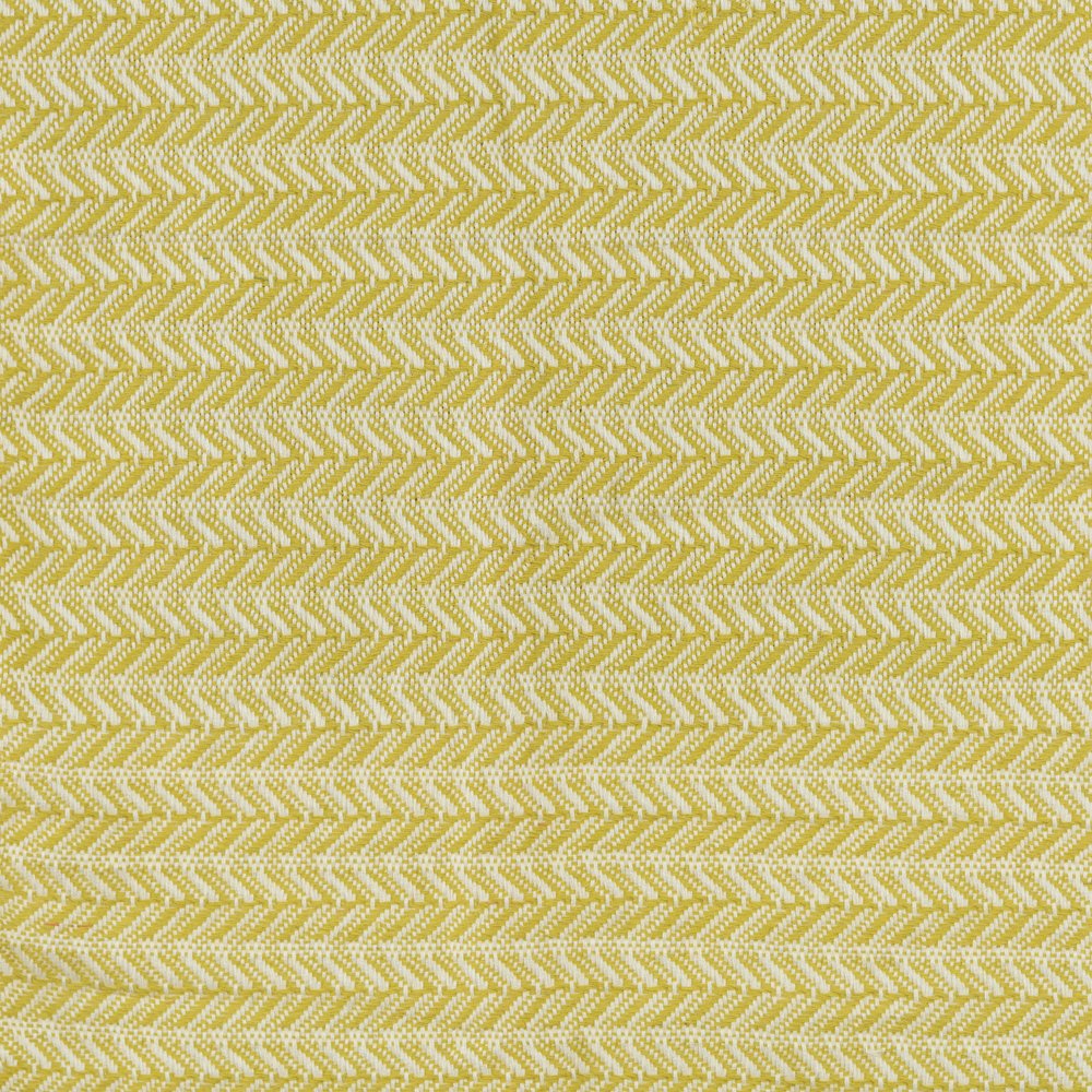 50" X 60" Green Cotton Woven Chevron Throw Blanket with Fringe HomeRoots