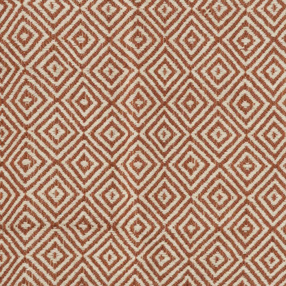 50" X 60" Brown Cotton Woven Geometric Throw Blanket with Fringe HomeRoots