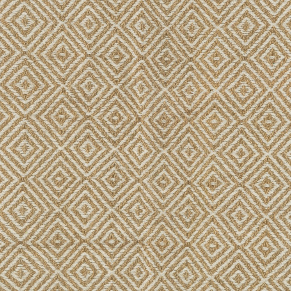 50" X 60" Natural Cotton Woven Geometric Throw Blanket with Fringe HomeRoots