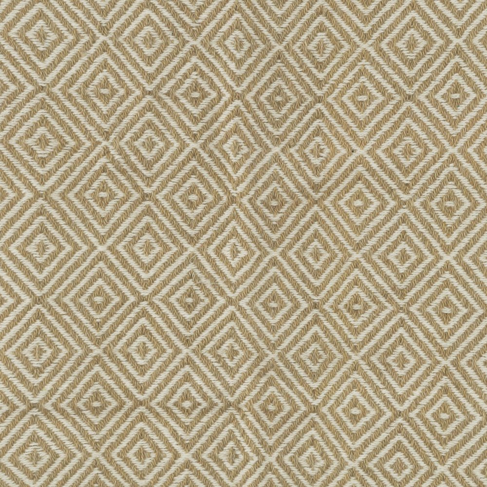 50" X 60" Natural Cotton Woven Geometric Throw Blanket with Fringe HomeRoots