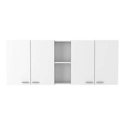 41" Dark Brown and White Wood Kitchen Island Set With Storage HomeRoots