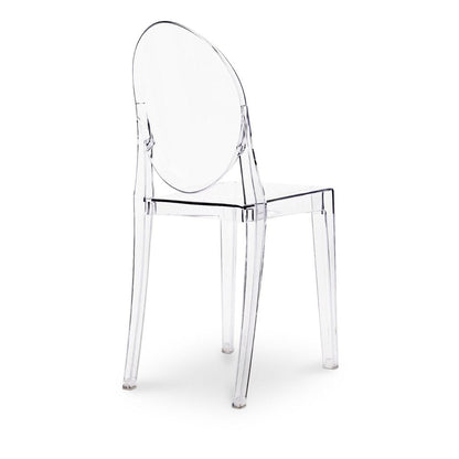 Clear Dining Side Chair HomeRoots