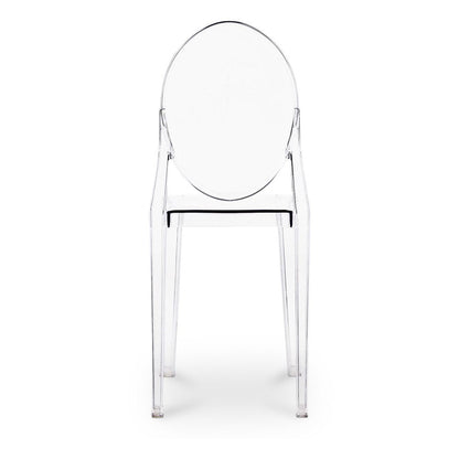 Clear Dining Side Chair HomeRoots