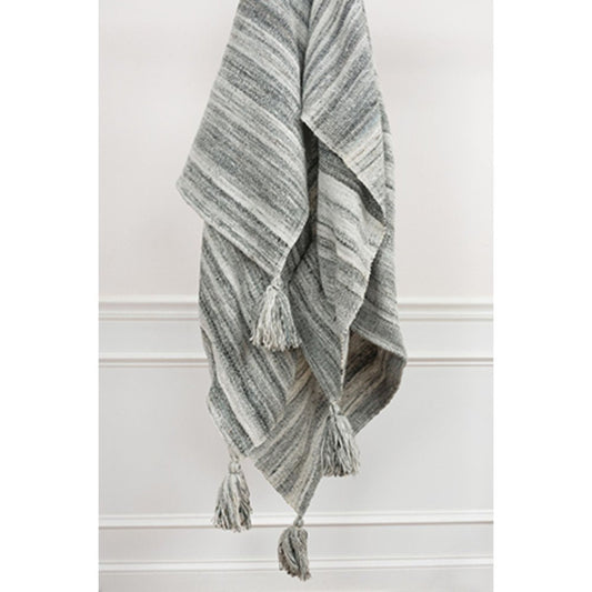 Gray Woven 100% Poly Pet Throw Blanket HomeRoots