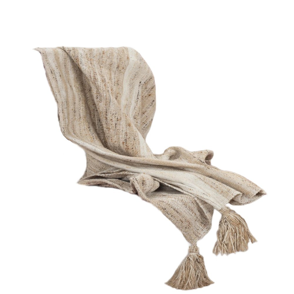 Beige Woven 100% Poly Pet Throw Blanket HomeRoots