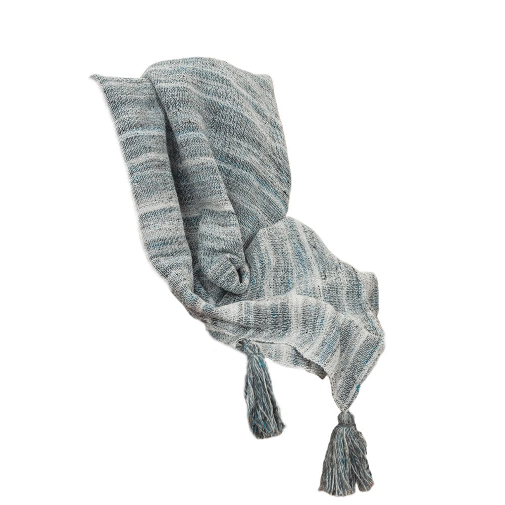 Blue and Black Woven 100% Poly Pet Throw Blanket HomeRoots