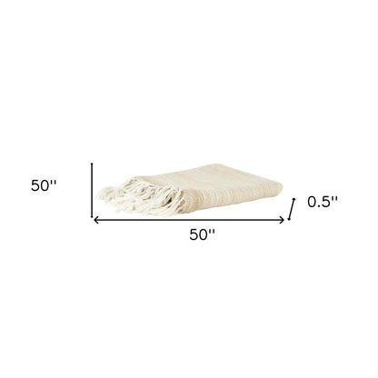 Beige Woven 100% Poly Pet Throw Blanket HomeRoots