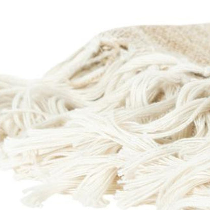 Beige Woven 100% Poly Pet Throw Blanket HomeRoots