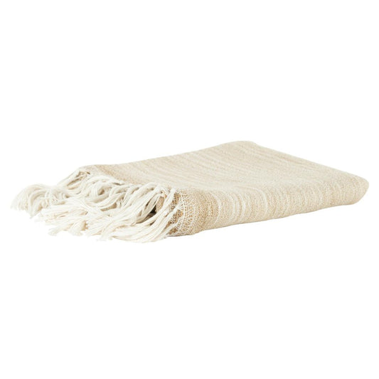 Beige Woven 100% Poly Pet Throw Blanket HomeRoots