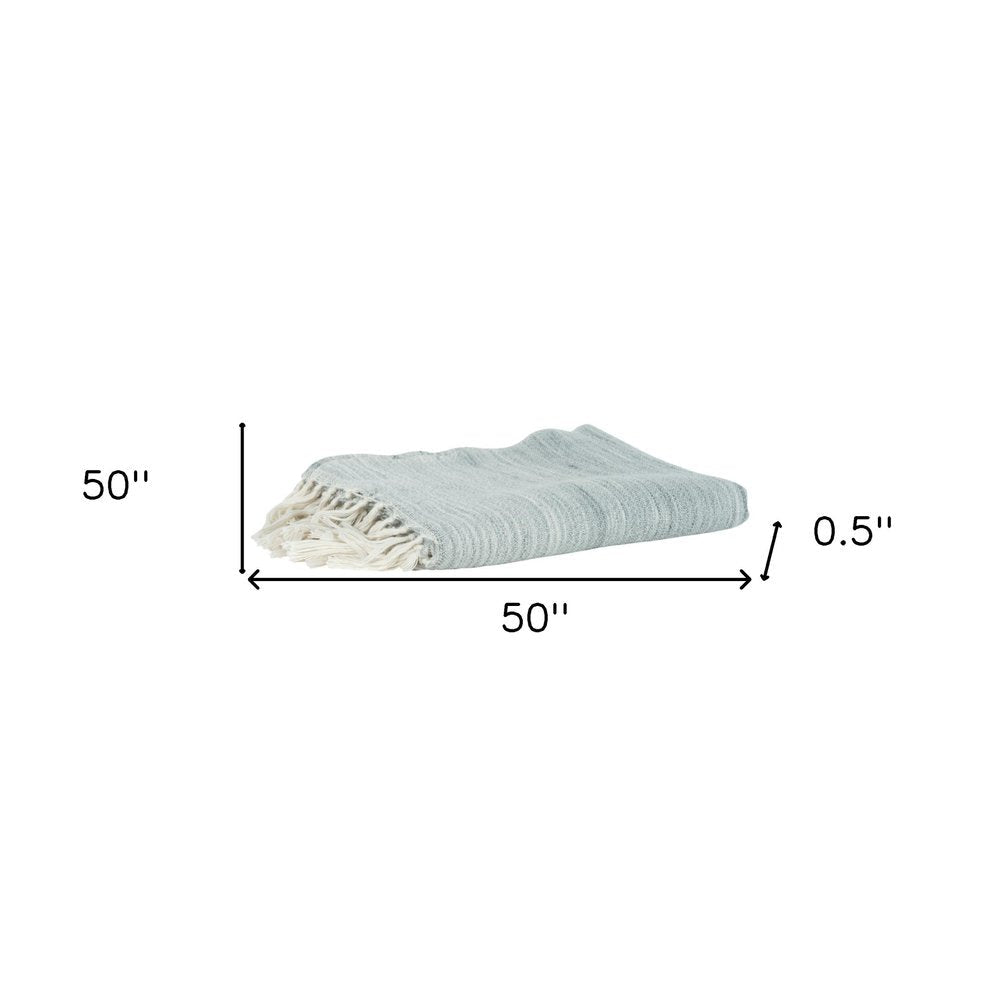 Gray Woven 100% Poly Pet Throw Blanket — view 4