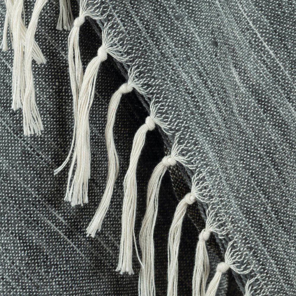 Black Woven 100% Poly Pet Throw Blanket HomeRoots