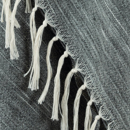 Black Woven 100% Poly Pet Throw Blanket HomeRoots