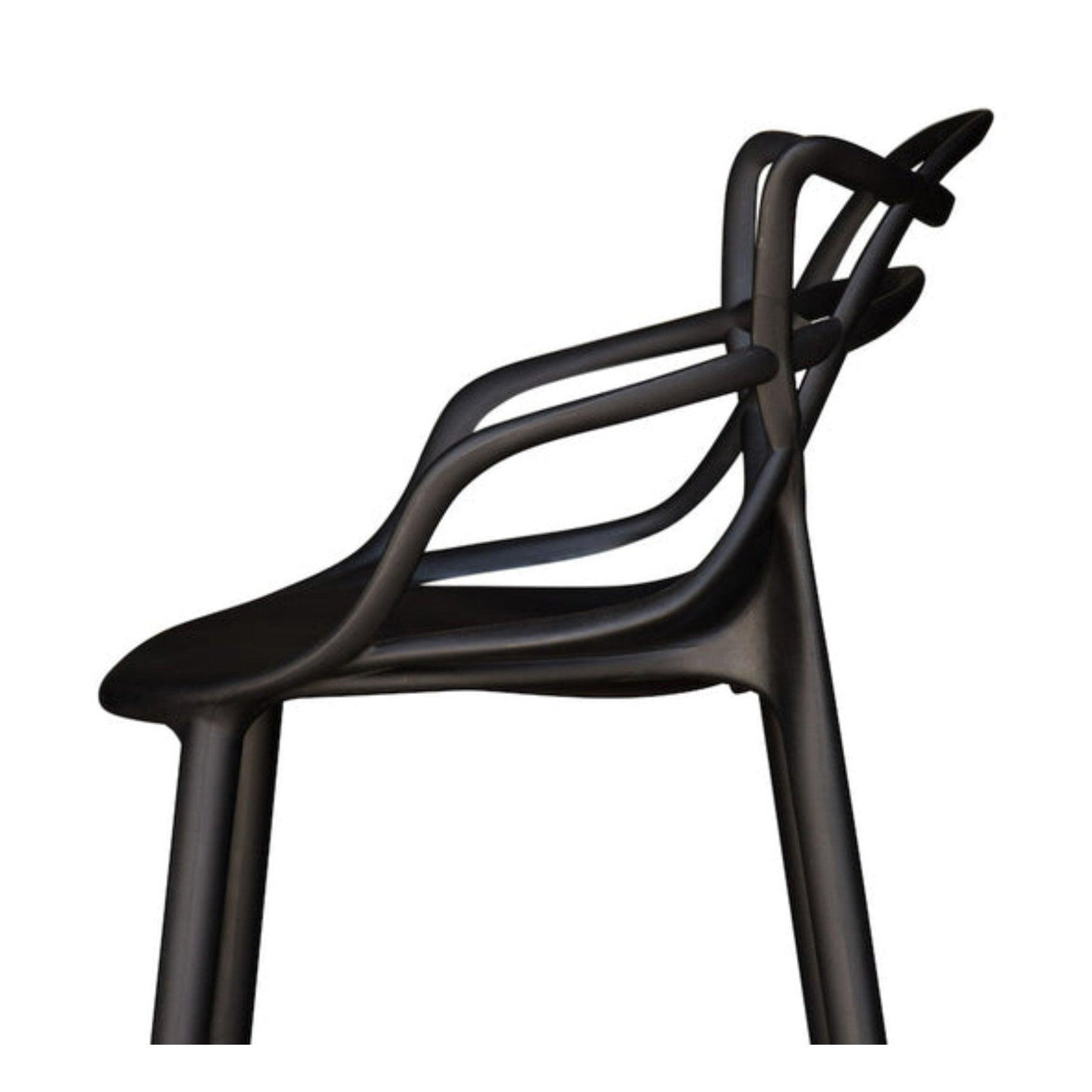 31" Black Bar Chair - FurniFindUSA