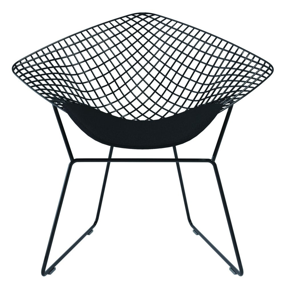 32" Black Lounge Chair HomeRoots