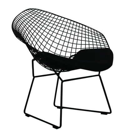 32" Black Lounge Chair HomeRoots