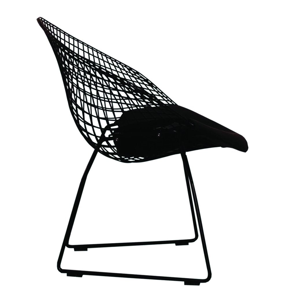 32" Black Lounge Chair HomeRoots