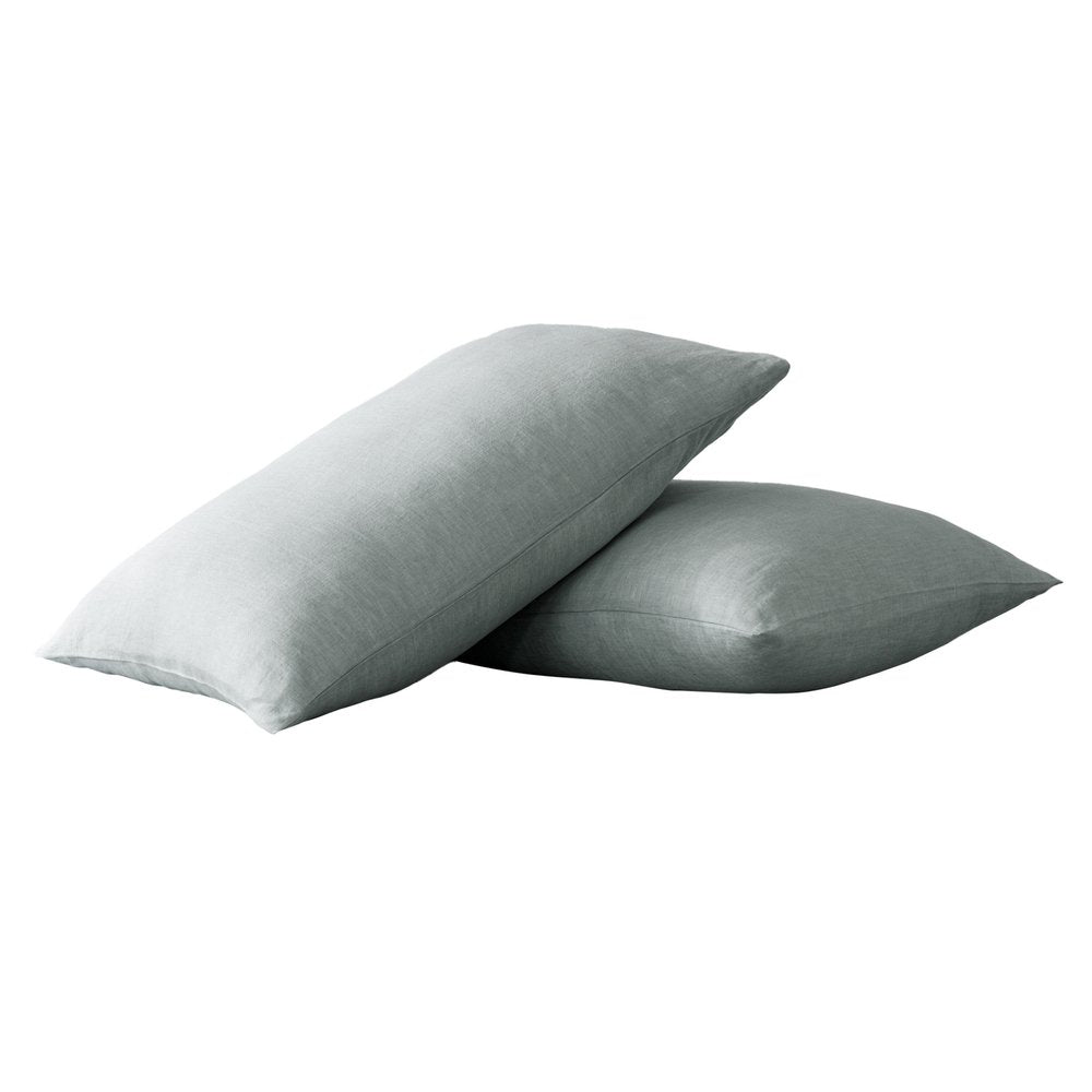 Set of Two Cloud Linen Standard Pillowcases HomeRoots