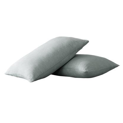 Set of Two Cloud Linen Standard Pillowcases HomeRoots