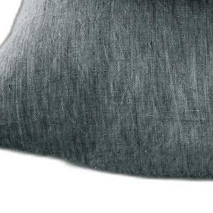 Four Piece Light Gray Linen King Sheet Set HomeRoots