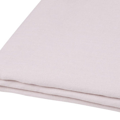 Light Pink Linen Twin Flat Sheet HomeRoots
