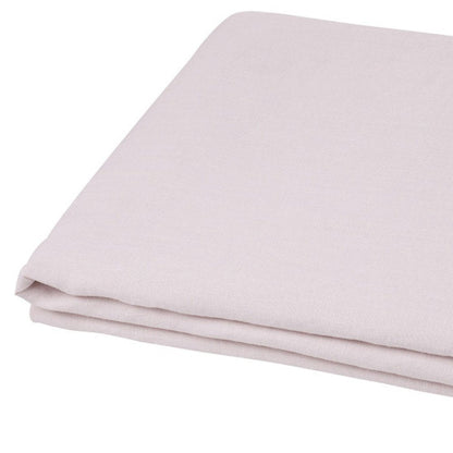 Light Pink Linen Twin Flat Sheet HomeRoots