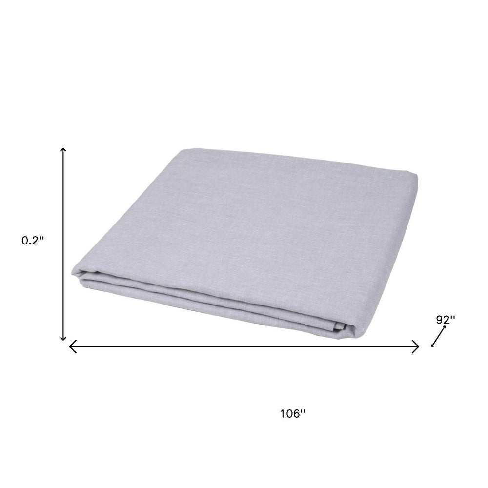 Cloud Linen Full Double Flat Sheet HomeRoots
