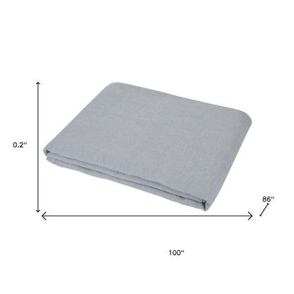 Cloud Linen Twin Flat Sheet HomeRoots
