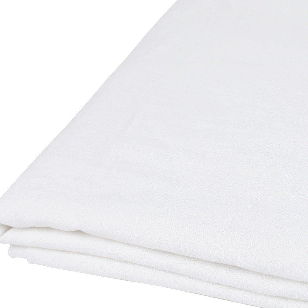 Ivory Linen Full Double Flat Sheet HomeRoots