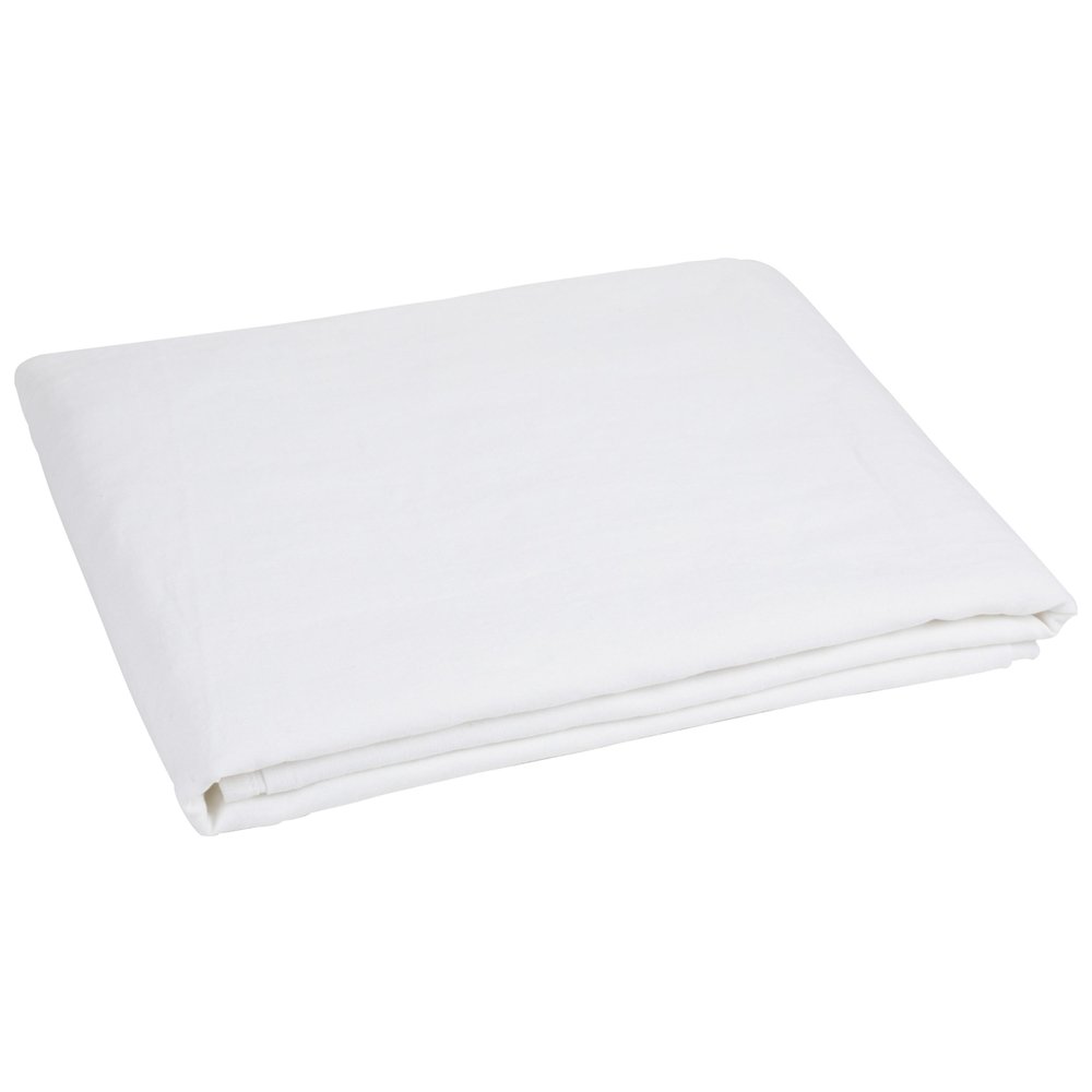 Ivory Linen Full Double Flat Sheet HomeRoots