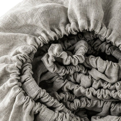 Cloud Linen Queen Fitted sheet HomeRoots