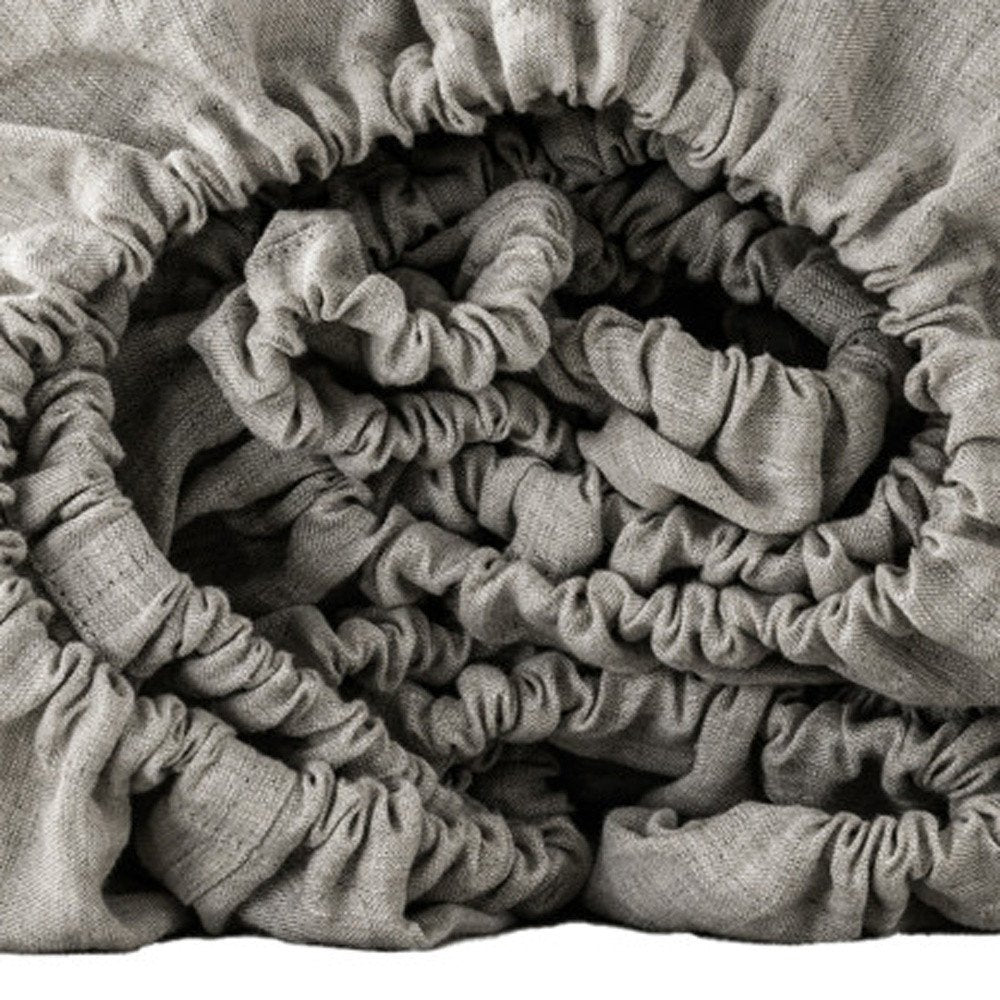 Cloud Linen King Fitted sheet HomeRoots