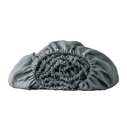 Cloud Linen Queen Fitted sheet HomeRoots