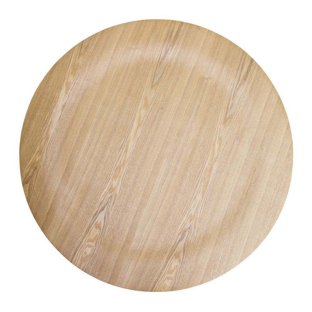 34" Natural Round Coffee Table HomeRoots
