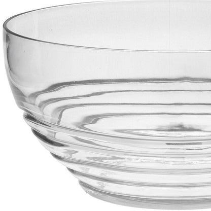 10" Clear Acrylic Round Salad Bowl HomeRoots