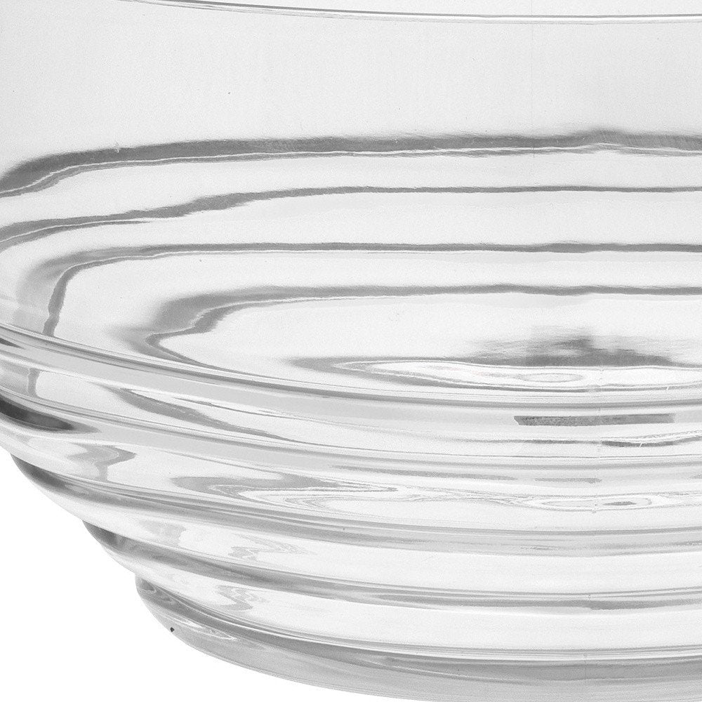 10" Clear Acrylic Round Salad Bowl HomeRoots