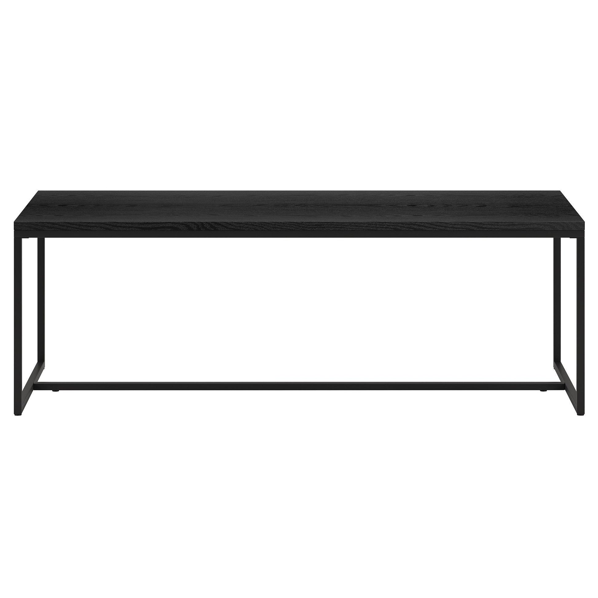 47" Black Coffee Table - FurniFindUSA