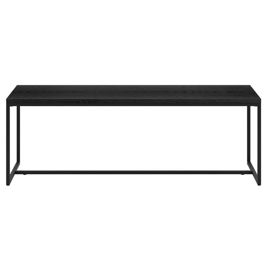 47" Black Coffee Table - FurniFindUSA