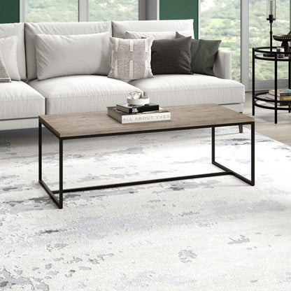 47" Gray Coffee Table - FurniFindUSA